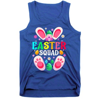 Easter Squad Family Matching Easter Day Bunny Egg Hunt Group Gift Tank Top