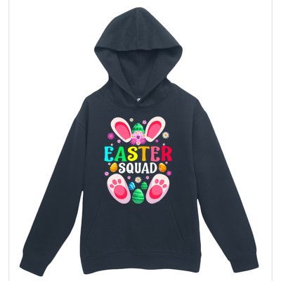 Easter Squad Family Matching Easter Day Bunny Egg Hunt Group Gift Urban Pullover Hoodie