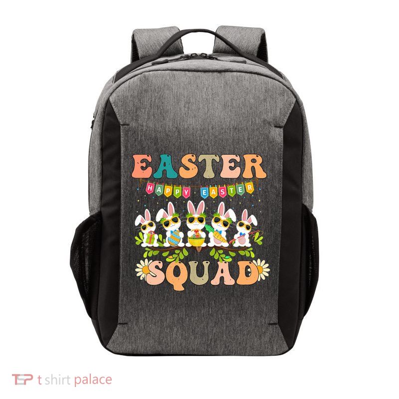 Easter Squad Funny Vector Backpack