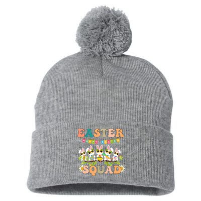 Easter Squad Funny Pom Pom 12in Knit Beanie