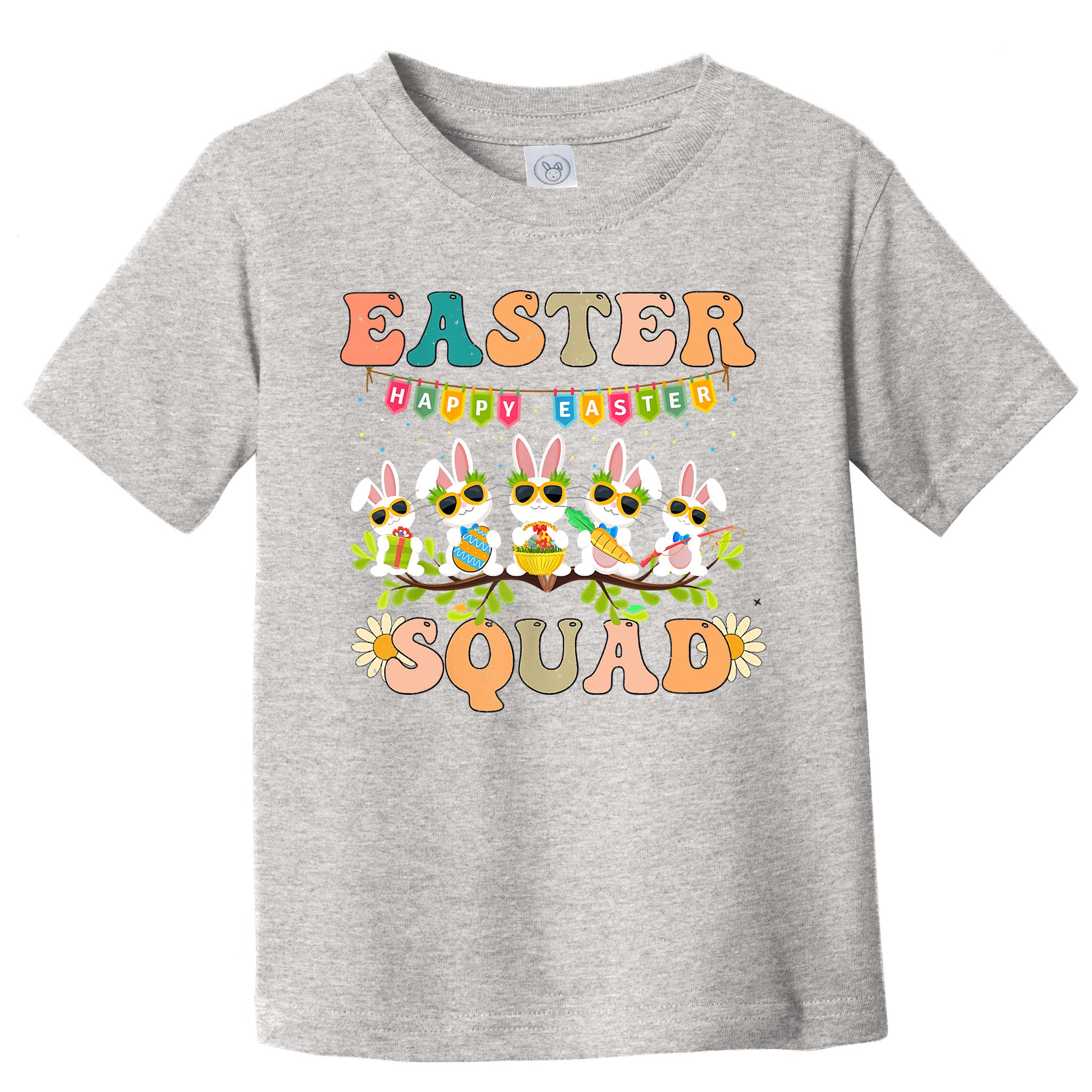 Easter Squad Funny Toddler T-Shirt