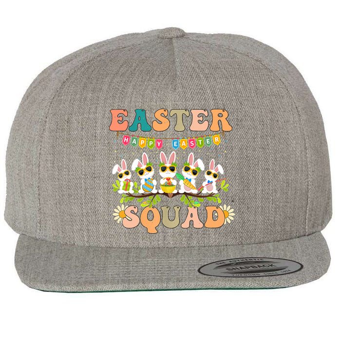 Easter Squad Funny Wool Snapback Cap