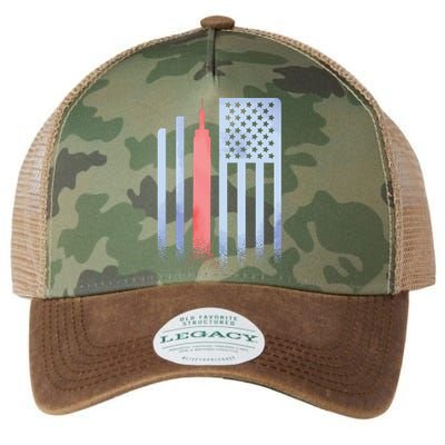 Empire State Flag Legacy Tie Dye Trucker Hat