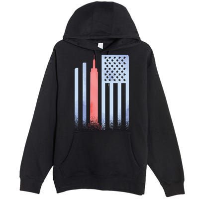 Empire State Flag Premium Pullover Hoodie