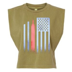 Empire State Flag Garment-Dyed Women's Muscle Tee