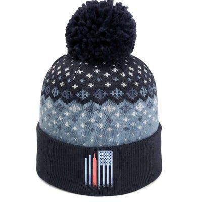 Empire State Flag The Baniff Cuffed Pom Beanie