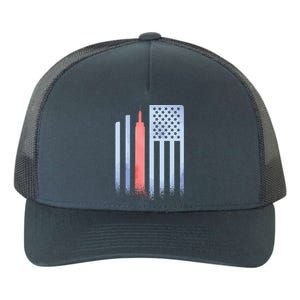 Empire State Flag Yupoong Adult 5-Panel Trucker Hat