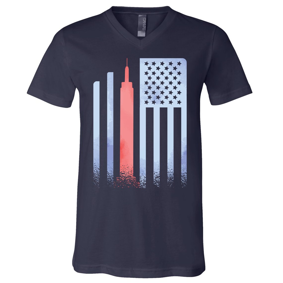 Empire State Flag V-Neck T-Shirt