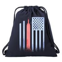Empire State Flag Drawstring Bag