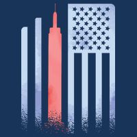 Empire State Flag Drawstring Bag