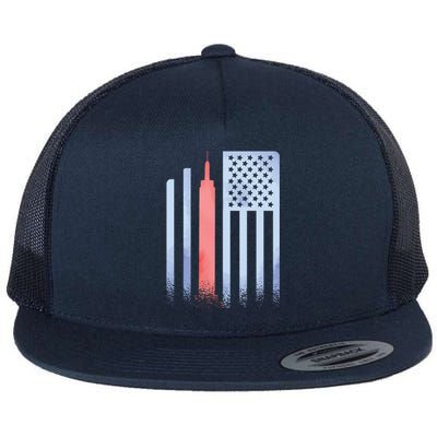 Empire State Flag Flat Bill Trucker Hat