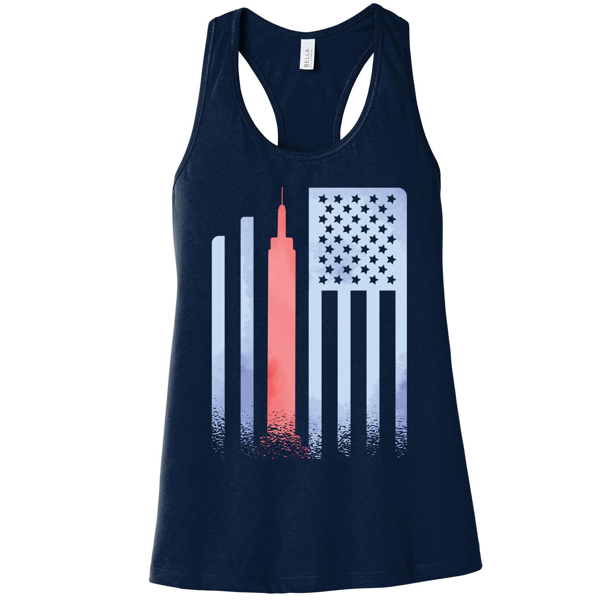 Empire State Flag Womens Tank Top