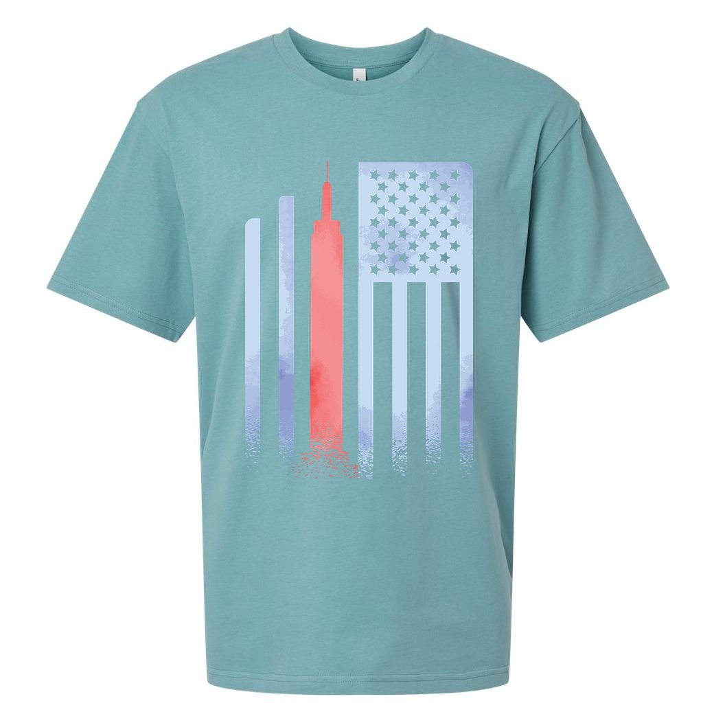 Empire State Flag Sueded Cloud Jersey T-Shirt