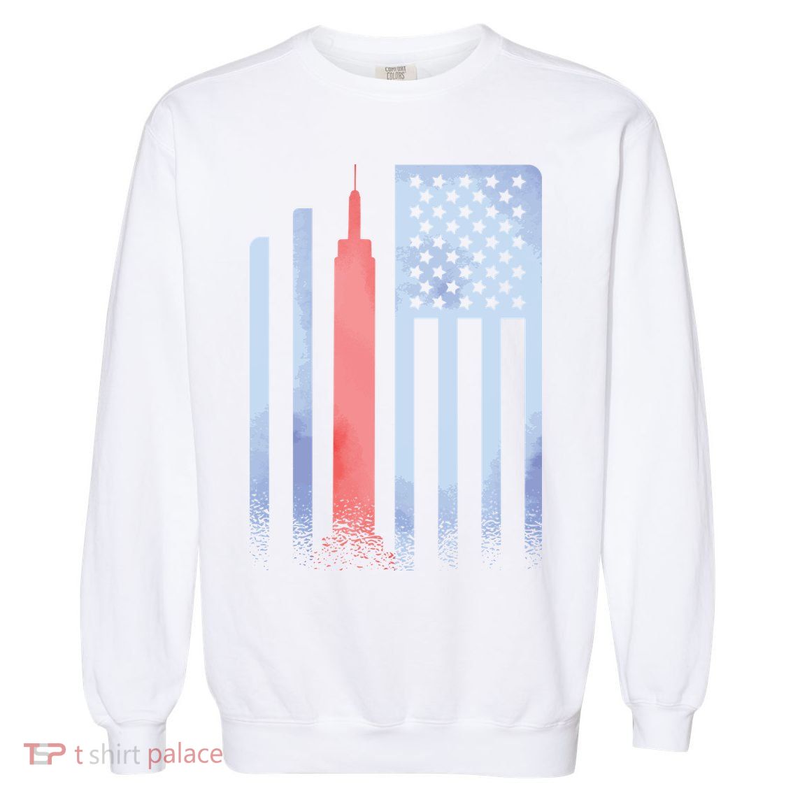 Empire State Flag Garment-Dyed Sweatshirt