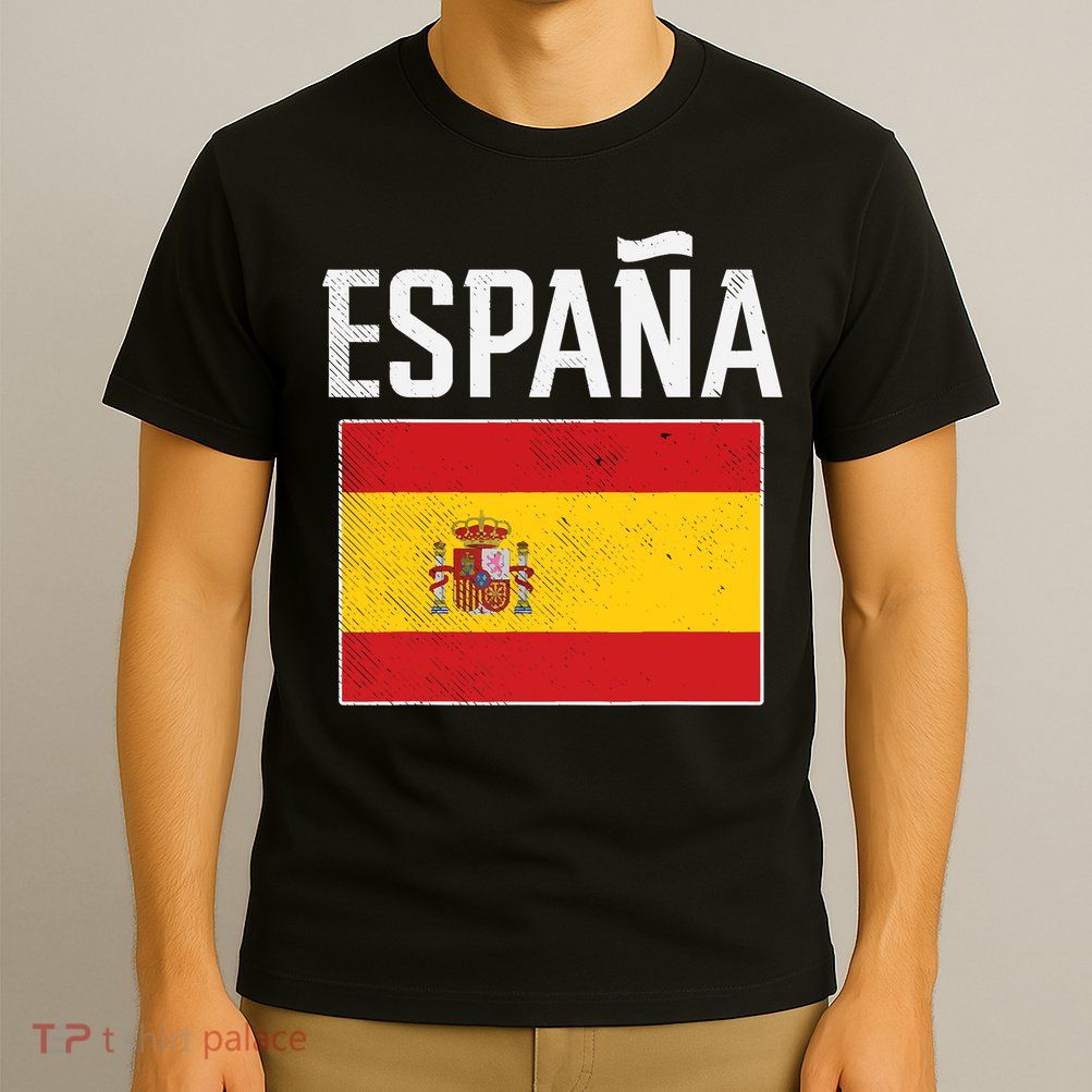 Espana Spain Flag Spanish Soccer T-Shirt