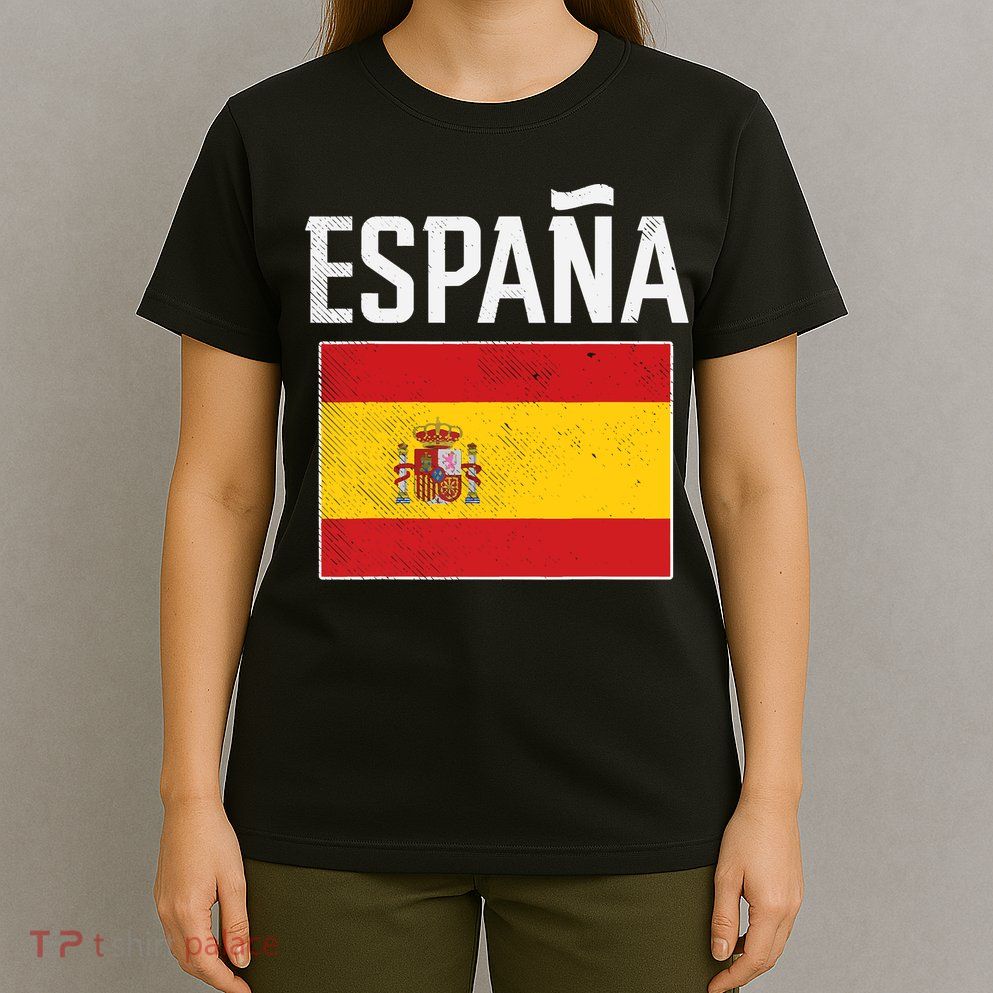 Espana Spain Flag Spanish Soccer T-Shirt