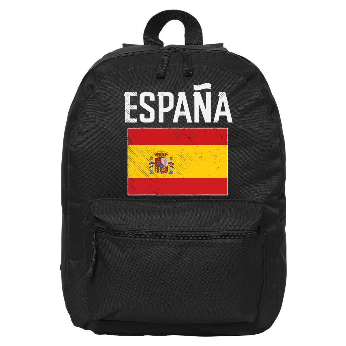 Espana Spain Flag Spanish Soccer 16 in Basic Backpack