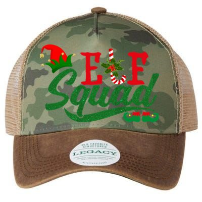 Elf Squad Festive Cute Christmas Legacy Tie Dye Trucker Hat