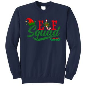 Elf Squad Festive Cute Christmas Tall Sweatshirt