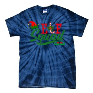 Elf Squad Festive Cute Christmas Tie-Dye T-Shirt