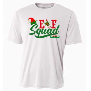 Elf Squad Festive Cute Christmas Cooling Performance Crew T-Shirt