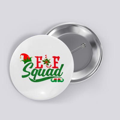 Elf Squad Festive Cute Christmas Button