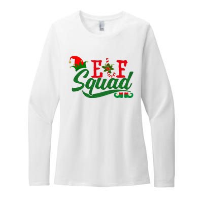 Elf Squad Festive Cute Christmas Womens CVC Long Sleeve Shirt