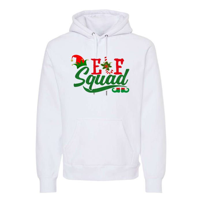 Elf Squad Festive Cute Christmas Premium Hoodie