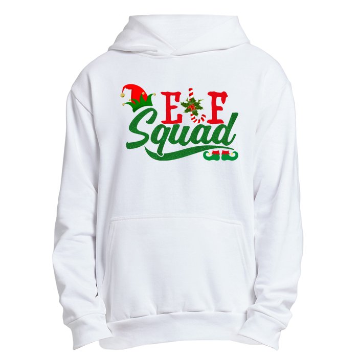 Elf Squad Festive Cute Christmas Urban Pullover Hoodie