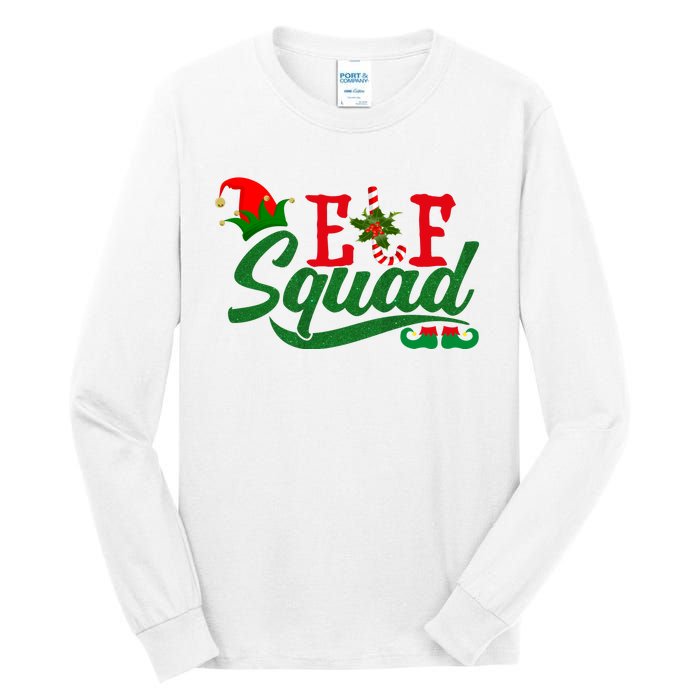 Elf Squad Festive Cute Christmas Tall Long Sleeve T-Shirt