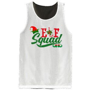 Elf Squad Festive Cute Christmas Mesh Reversible Basketball Jersey Tank