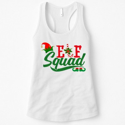 Elf Squad Festive Cute Christmas Womens Tank Top