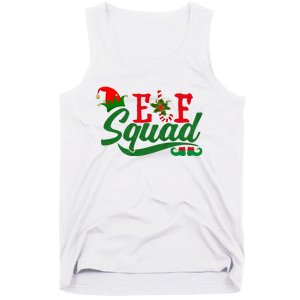 Elf Squad Festive Cute Christmas Tank Top