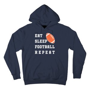 Eat Sleep Football Repeat Hoodie