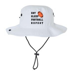 Eat Sleep Football Repeat Legacy Cool Fit Booney Bucket Hat