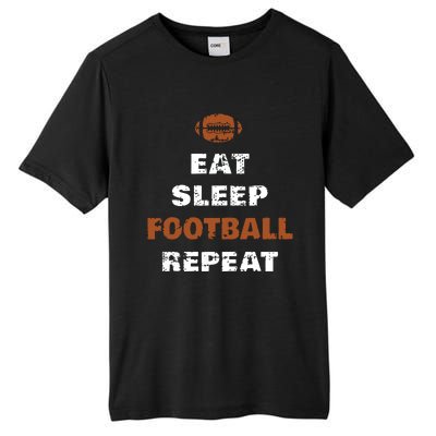 Eat Sleep Football Repeat Love Football Vintage Gift Tall Fusion ChromaSoft Performance T-Shirt