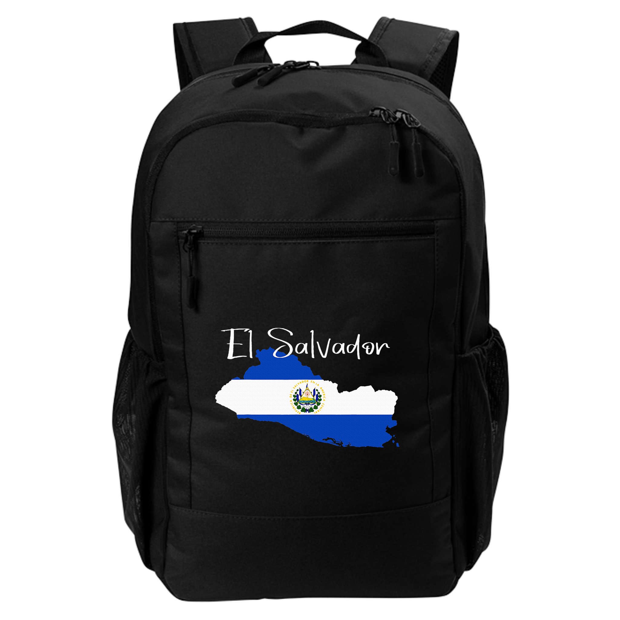El Salvador Flag  El Salvador Map Salvador Backpack