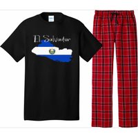 El Salvador Flag  El Salvador Map Salvador Pajama Set