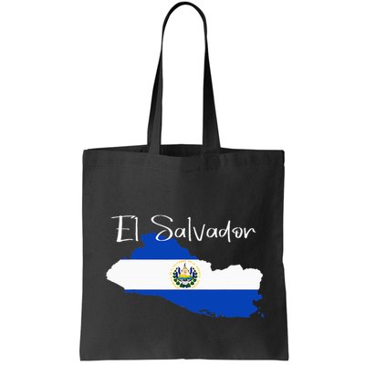 El Salvador Flag  El Salvador Map Salvador Bag