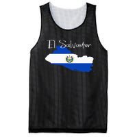 El Salvador Flag  El Salvador Map Salvador Mesh Reversible Basketball Jersey Tank