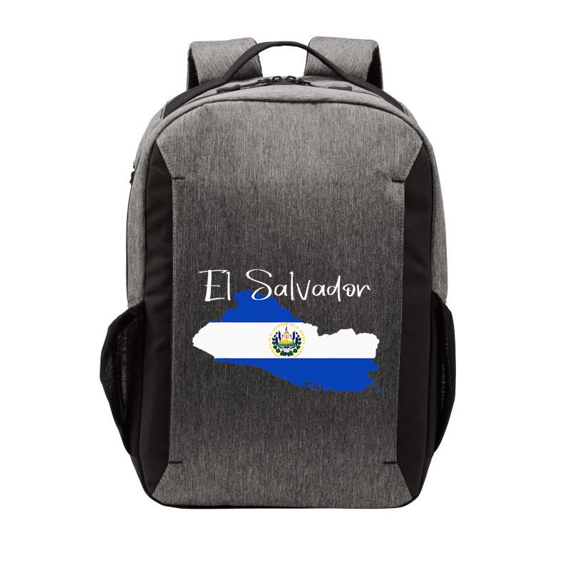 El Salvador Flag  El Salvador Map Salvador Vector Backpack