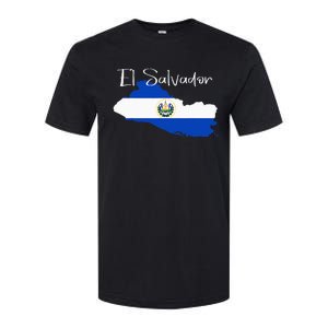 El Salvador Flag  El Salvador Map Salvador Softstyle CVC T-Shirt