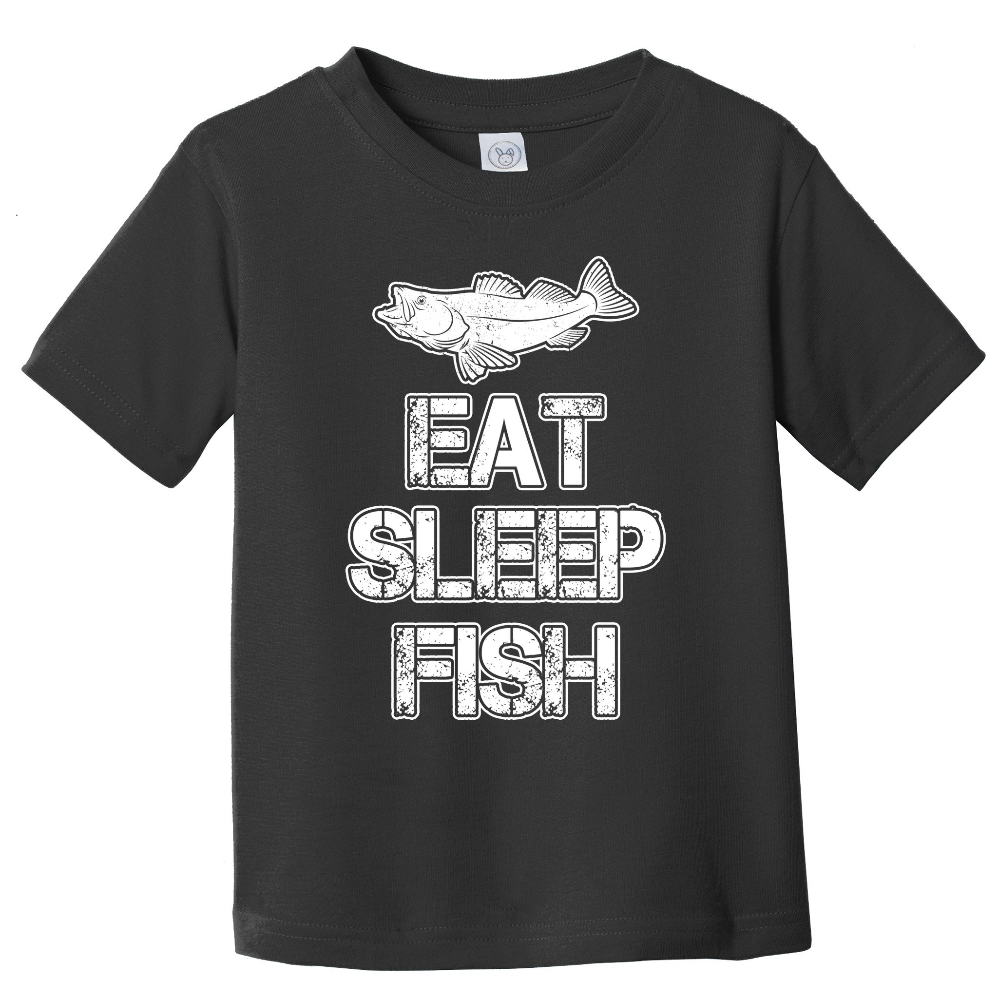 Eat Sleep Fish Fishing Fan Toddler T-Shirt