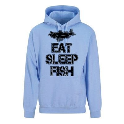 Eat Sleep Fish Fishing Fan Unisex Surf Hoodie