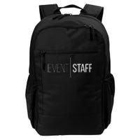 Event Staff Front Design Party Uniform Events Daily Commute Backpack