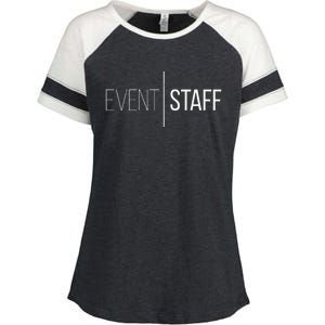 Event Staff Front Design Party Uniform Events Enza Ladies Jersey Colorblock Tee