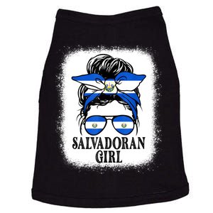 El Salvador For Girl Salvadoran Flag For Salvadorian Doggie Tank