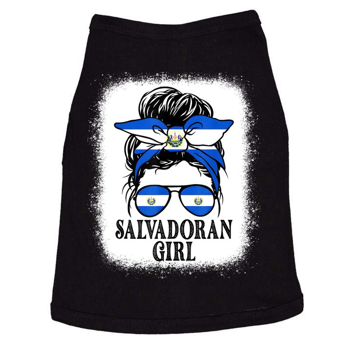 El Salvador For Girl Salvadoran Flag For Salvadorian Doggie Tank