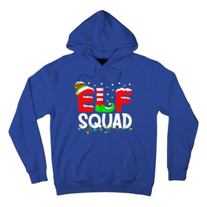 Elf Squad Funny Group Family Matching Christmas Pajamas Xmas Cute Gift Hoodie