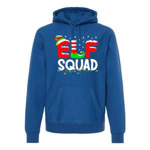 Elf Squad Funny Group Family Matching Christmas Pajamas Xmas Cute Gift Premium Hoodie